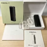 【黑色】Fasoul C2 加熱菸主機｜TEREA專用 IQOS 二回機｜一支菸抽兩次｜20支續航