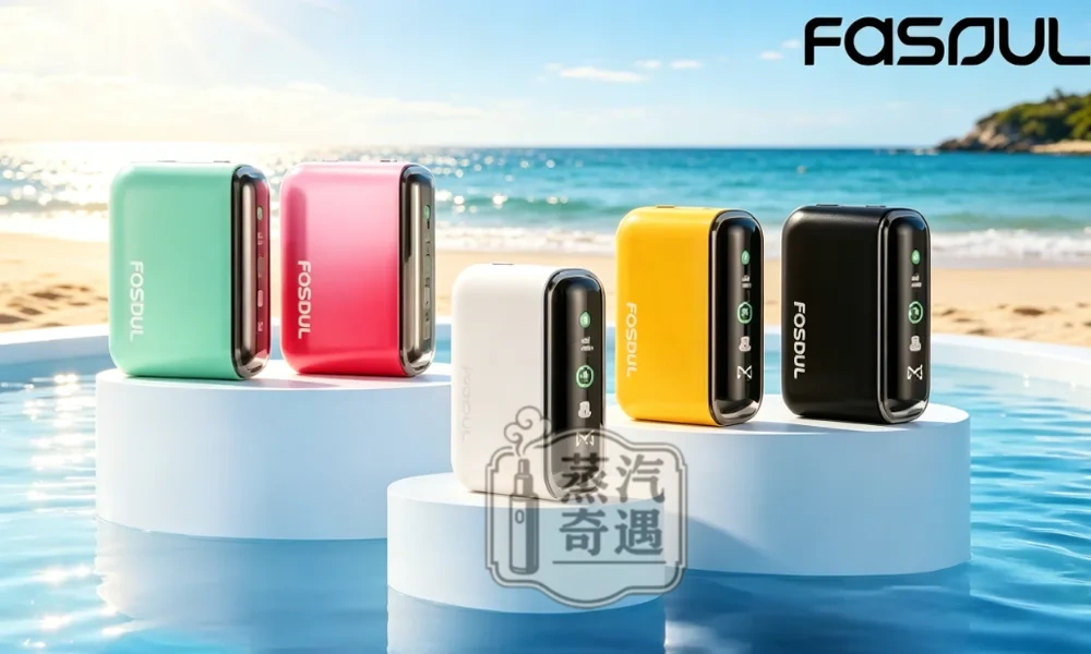 Fasoul Q1 二回機|IQOS ILUMA 相容加熱菸主機|TEREA 專用一彈兩抽 15支續航|二回機館5色現貨