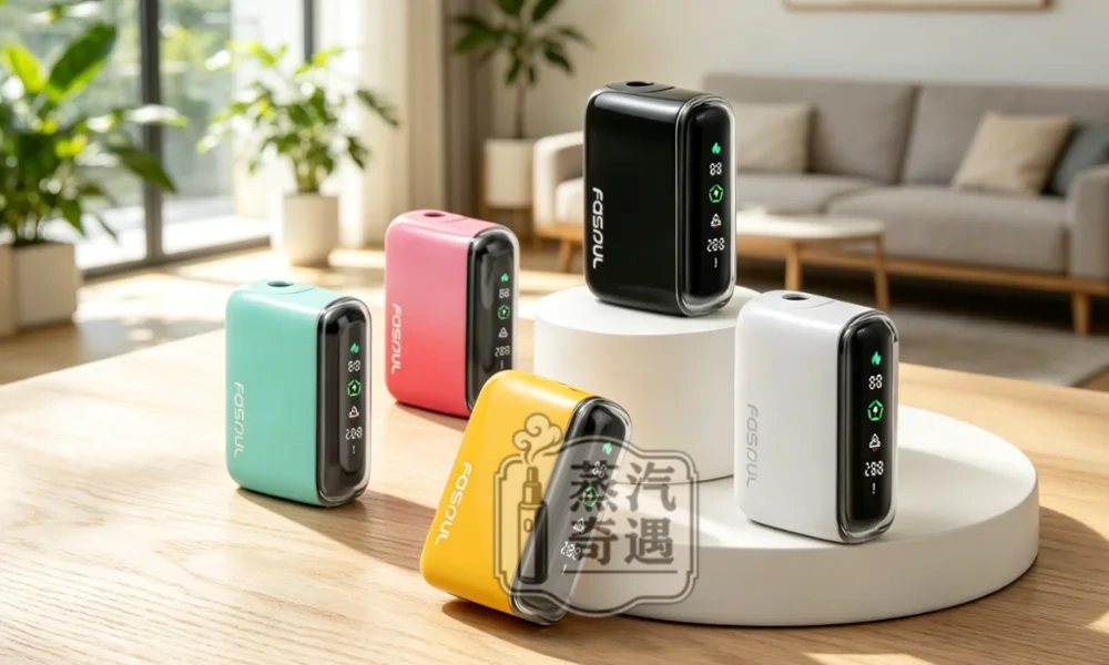 Fasoul Q1 二回機｜IQOS ILUMA 相容加熱菸主機｜TEREA 專用一彈兩抽 15支續航｜二回機館5色現貨