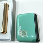 Fasoul Q1 綠色二回機｜IQOS ILUMA相容・森林系療癒風一彈兩抽主機・1800mAh電量15支長續航・3D環繞加熱・LCD螢幕