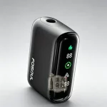 Fasoul Q1 黑色二回機現貨｜IQOS ILUMA相容・商務低調款一彈兩抽IQOS二次機・1800mAh電量15支長續航・3D環繞加熱・LCD螢幕