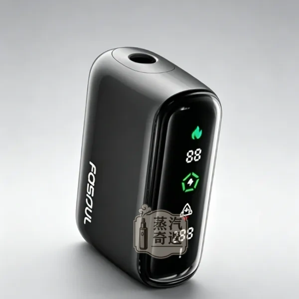 Fasoul Q1 黑色二回機現貨|IQOS ILUMA相容・商務低調款一彈兩抽IQOS二次機・1800mAh電量15支長續航・3D環繞加熱・LCD螢幕 Fasoul Q1 黑色二回機現貨|IQOS ILUMA相容・商務低調款一彈兩抽IQOS二次機・1800mAh電量15支長續航・3D環繞加熱・LCD螢幕