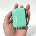 Fasoul Q1 綠色二回機｜IQOS ILUMA相容・森林系療癒風一彈兩抽主機・1800mAh電量15支長續航・3D環繞加熱・LCD螢幕