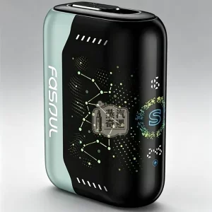 Fasoul Stellar 二回機淺天蓝｜TEREA專用一彈兩抽｜3D 曲面螢幕｜1950mAh 25支續航 二次加熱菸主機現貨