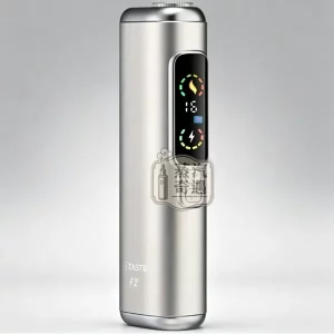 HiTASTE F2 二回機太空銀｜IQOS最強互換機｜3200mAh電量 30支續航 雙加熱 OLED螢幕 省煙彈成本二次機現貨