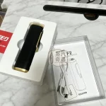 HiTASTE F2 二回機曜石黑｜IQOS ILUMA專用加熱菸抽兩次｜3200mAh 30支續航 一彈兩抽 OLED智慧螢幕 一機兩用