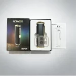 HiTASTE F2 二回機曜石黑｜IQOS ILUMA專用加熱菸抽兩次｜3200mAh 30支續航 一彈兩抽 OLED智慧螢幕 一機兩用